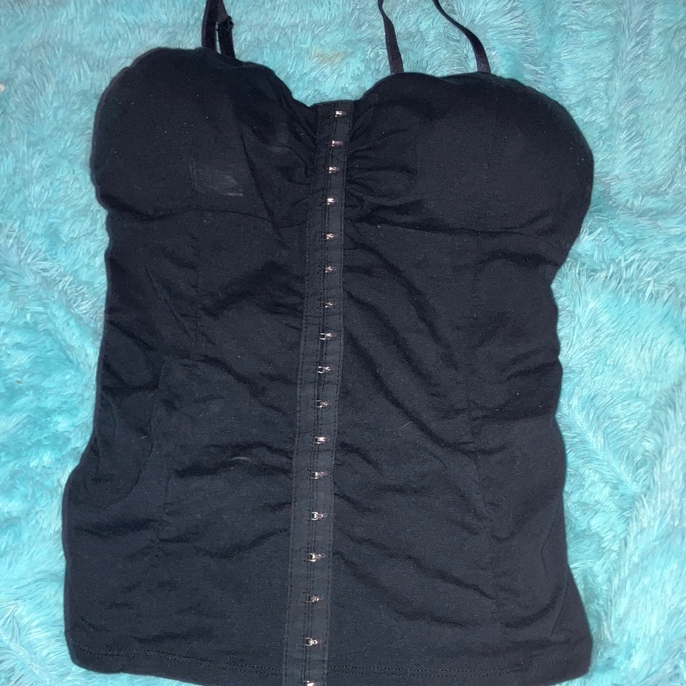 Navy blue tank top
